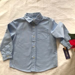 Cherokee Light blue long sleeve shirt
